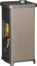 PLAMEN Litinová krbová kamna MAESTRAL N - hnědá