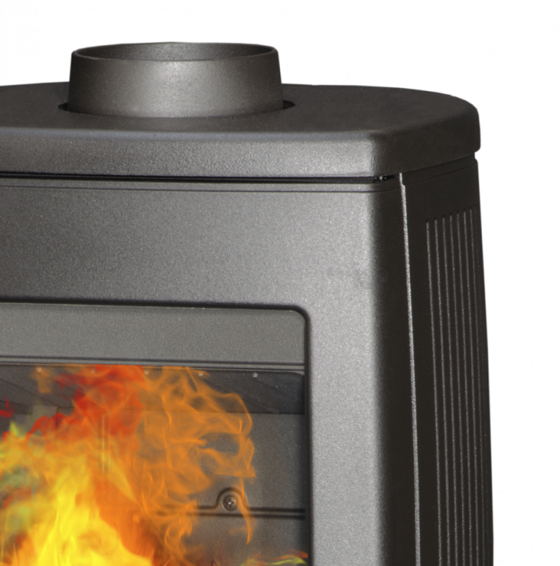 PLAMEN Litinová krbová kamna ARIA - černá