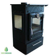 CALISKAN Krbová kamna VLTAVA 3D BOX - černá