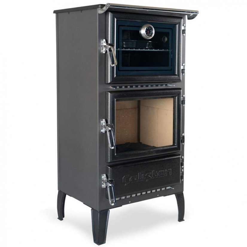 CALISKAN Krbová kamna SANA - černá