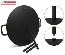 PRO-TERMO Grilovací plát střední - INOX