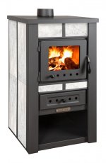 PRO-TERMO Krbová kamna ALPINA CERAMIC - bílá