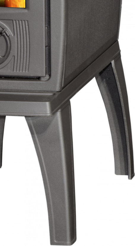 PLAMEN Litinová krbová kamna TRENK - černá