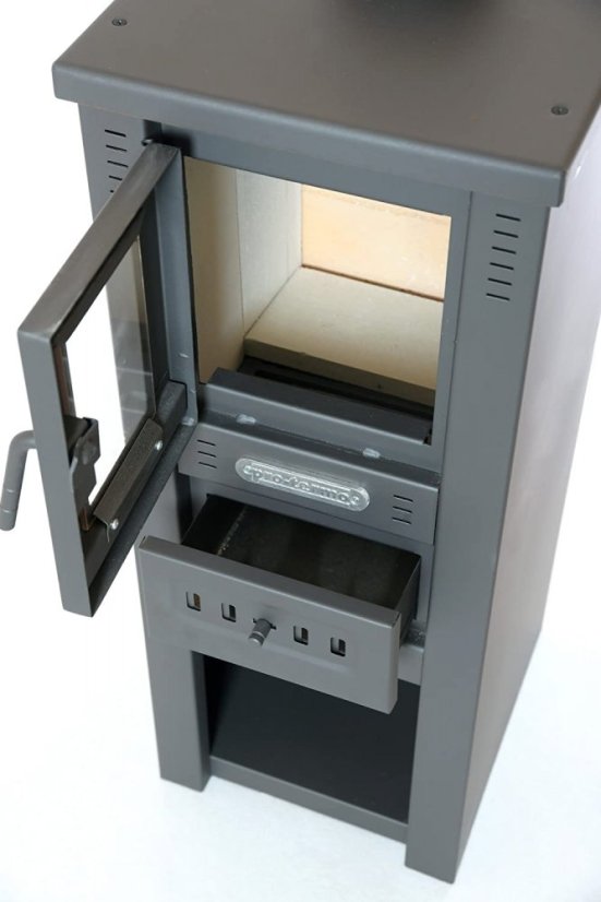 PRO-TERMO Krbová kamna LAVA BASIC GLASS - černá