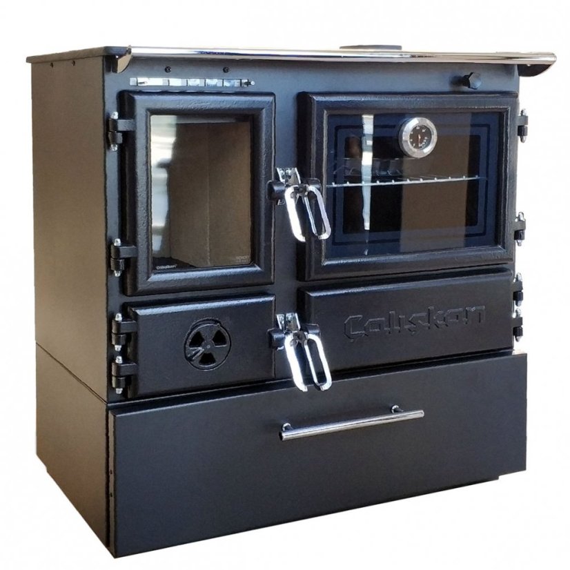 CALISKAN Sporák na tuhá paliva GURMET-BOX P - černý