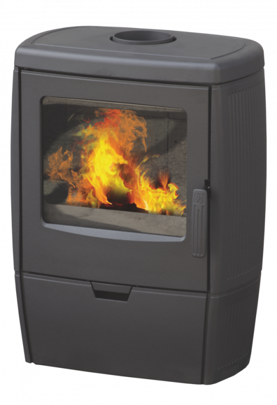 PLAMEN Litinová krbová kamna ALBERTO - černá