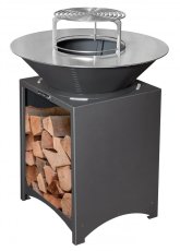 PRO-TERMO Grilovací ohniště FIESTA FE-CR 75 - černé