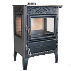 CALISKAN Krbová kamna UNA 3D - černá
