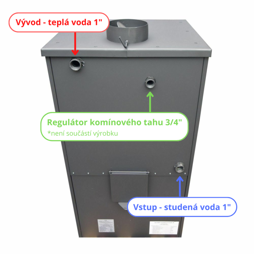 PRO-TERMO ALPINA BOILER 24KW - šedá