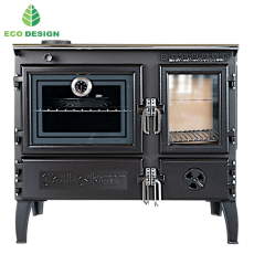 CALISKAN  Sporák na tuhá paliva GURMET 3D L - černý