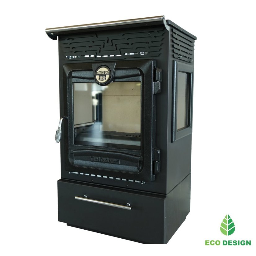 CALISKAN Krbová kamna VLTAVA 3D BOX - černá